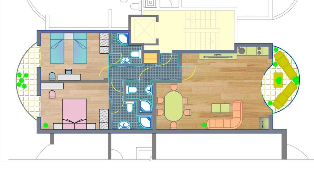 Oasis Laguna Apartments 라브다 외부 사진